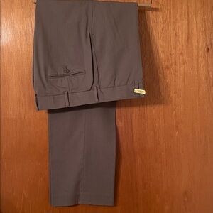 Stafford Light Gray Dress Slacks 34x32 - Excellent Condition!! MSRP: $120